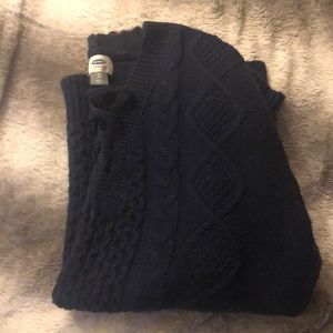 Navy blue sweater